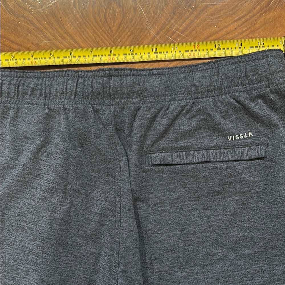 VISSLA Men's Dark Gray Athletic Shorts - Picture 8 of 10
